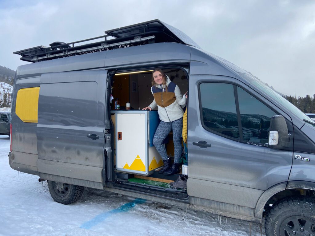 DIY Ford Transit Camper Van Life - Working Full Time From the Road