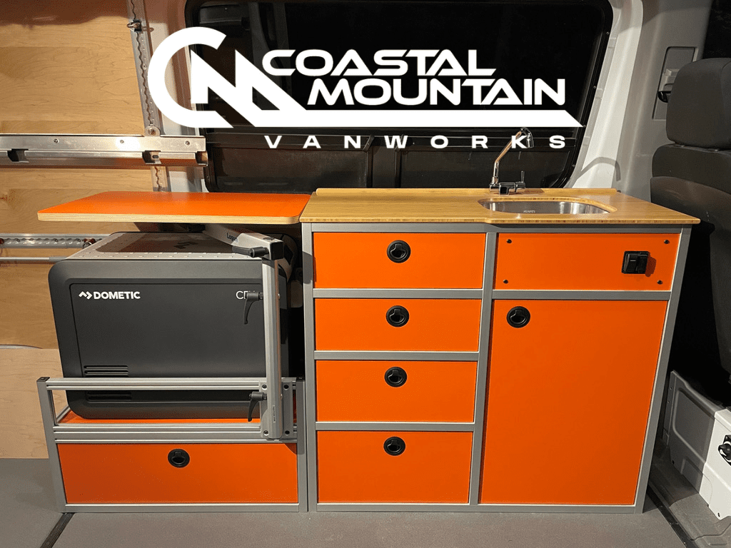Coastal Mountain Van Works - Professional 80/20 Kitchen Galleys for Camper Vans