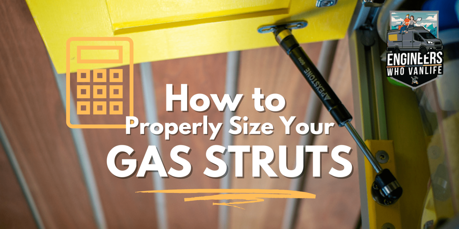 [FREE] Gas Strut Calculator • Engineers who Van Life