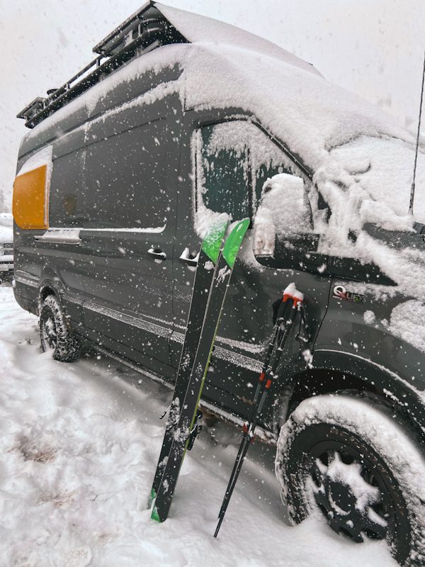 DIY Ford Transit Camper Van Conversion - Winter Ready