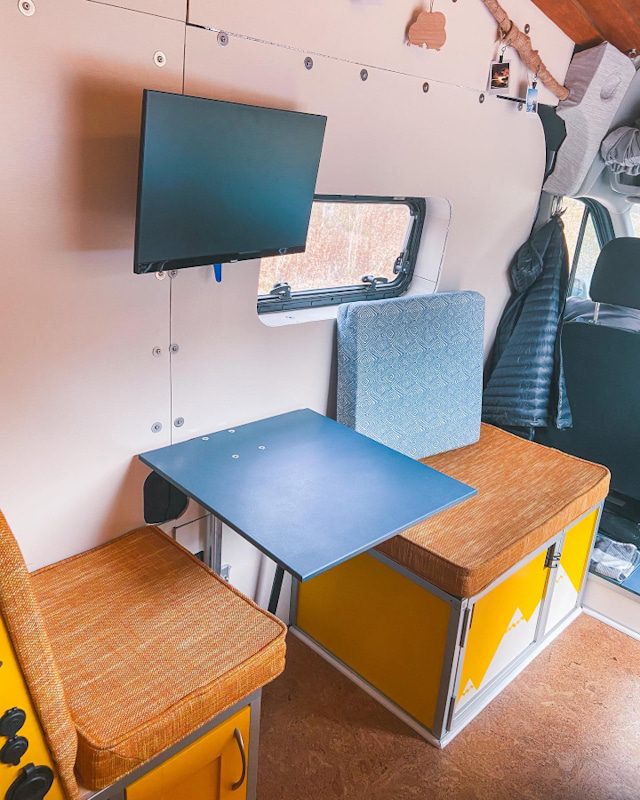 DIY Ford Transit Camper Van Conversion - Layout