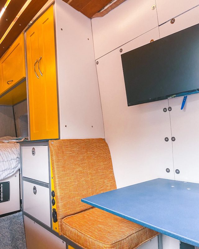 DIY Ford Transit Camper Van Conversion - Layout