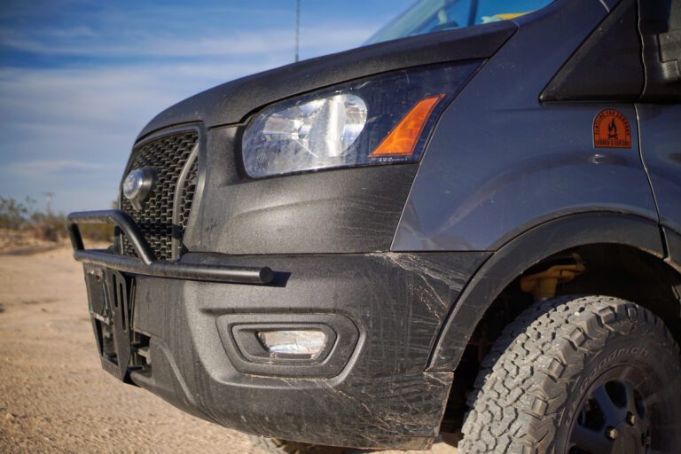 How & Why to Use Raptor Bed Liner on Your Camper Van Conversion ...