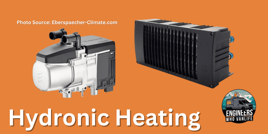 Heating options for van lifers: gas heaters and diesel heaters