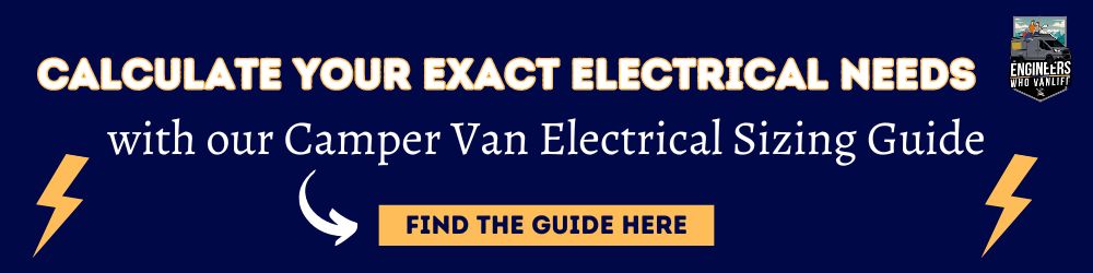 Camper Van Electrical Sizing Calculator - by The Engineers who Van Life
