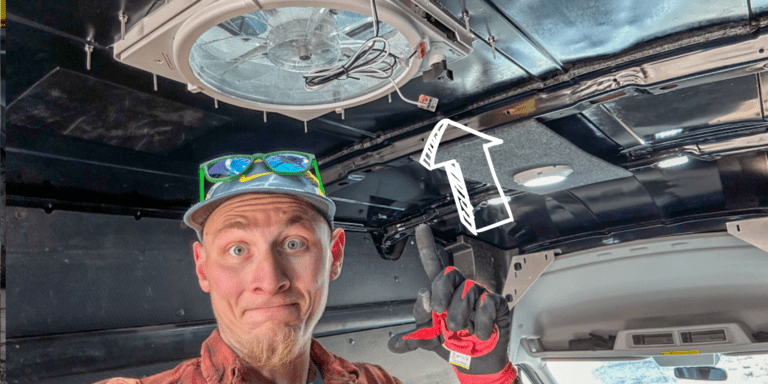 Installing a MaxxAir Fan in your camper van - Step by Step guide by the DIY pros!