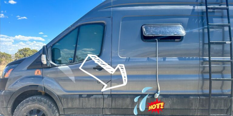 Hot Water Heater guide for van lifers
