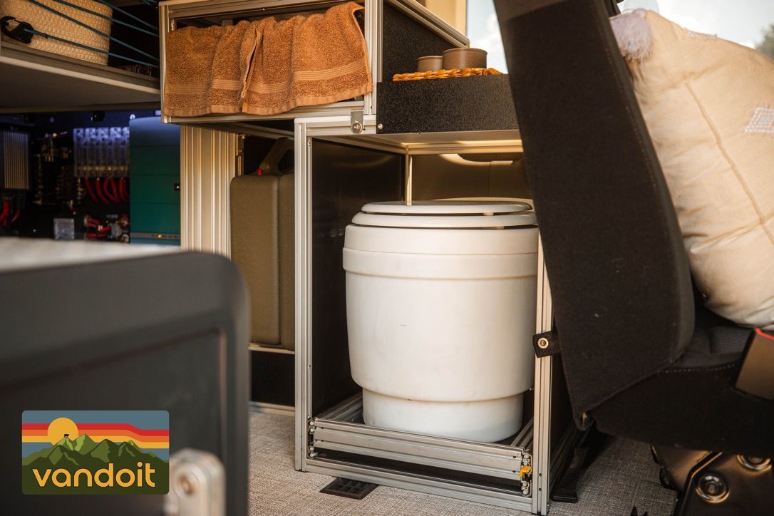 Laveo Dry Flush Toilet for Van Life • Engineers who Van Life