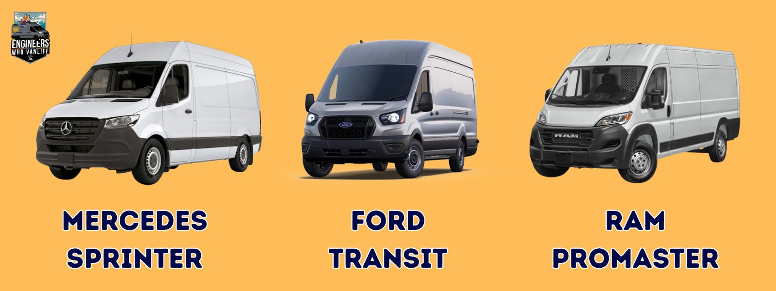 Choosing The Right Van For Van Life: Sprinter Vs. Transit Vs. ProMaster