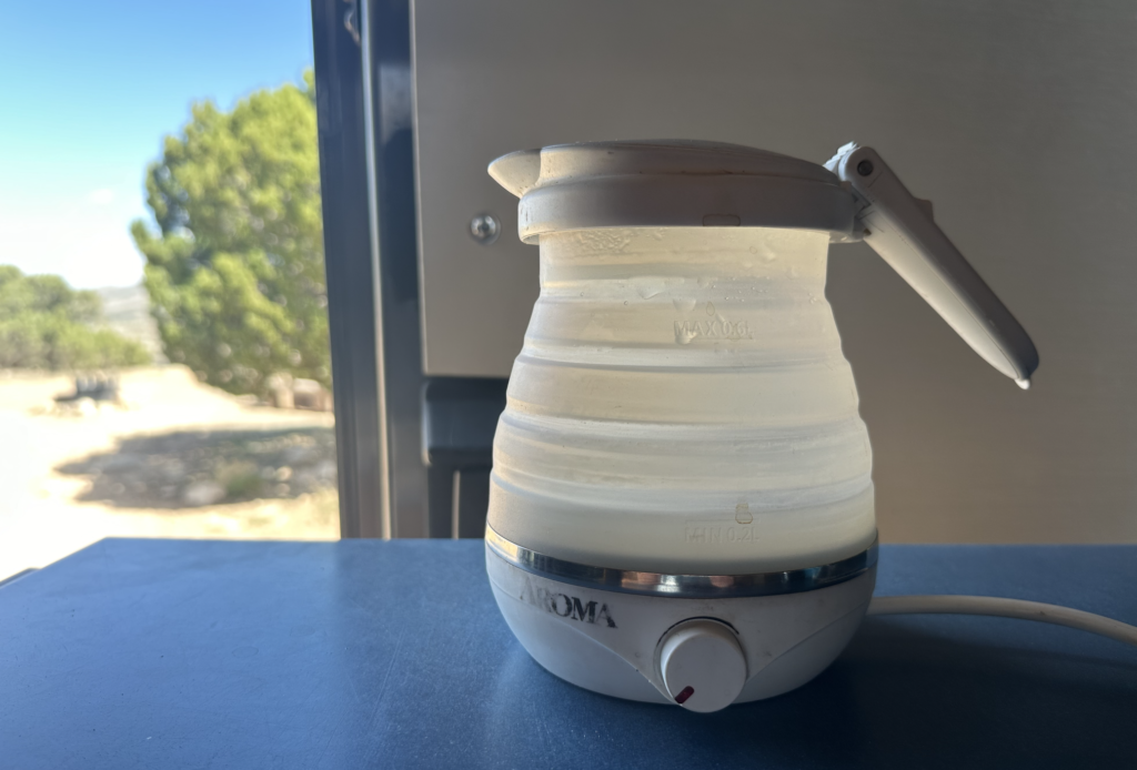 Collapsible Tea Kettle - Camper Van Hot Water Heater
