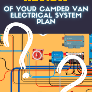 Purchase a Review of your Camper Van Electrical System by The Engineers who Van Life