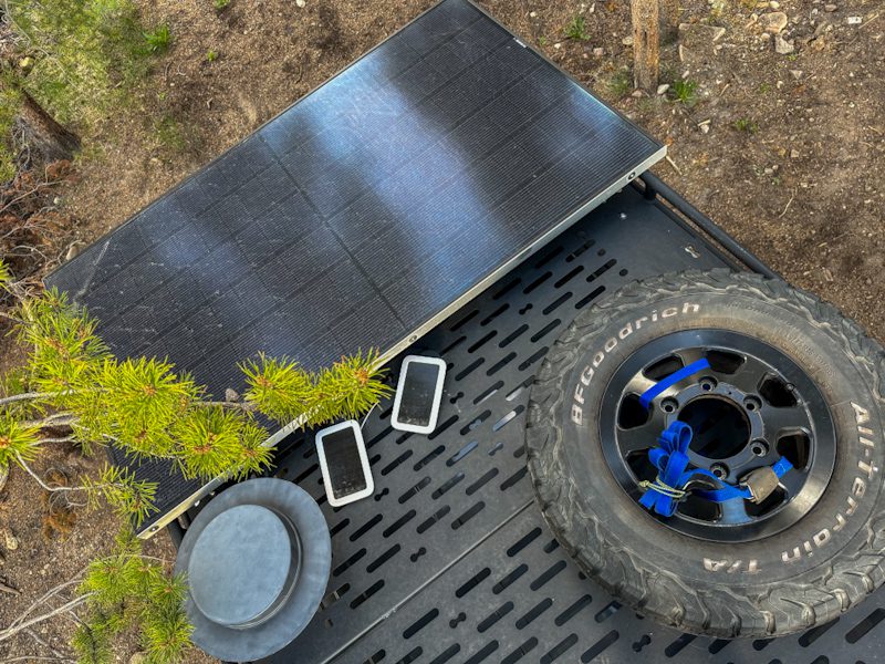 Ford Transit Camper Van For Sale -Solar Panel