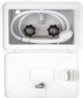 RecPro Exterior Shower Box for Van Lifers - Ready to Use option
