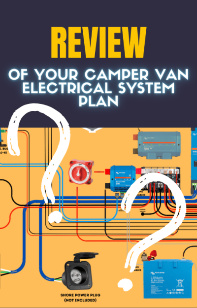 Purchase a Review of your Camper Van Electrical System by The Engineers who Van Life